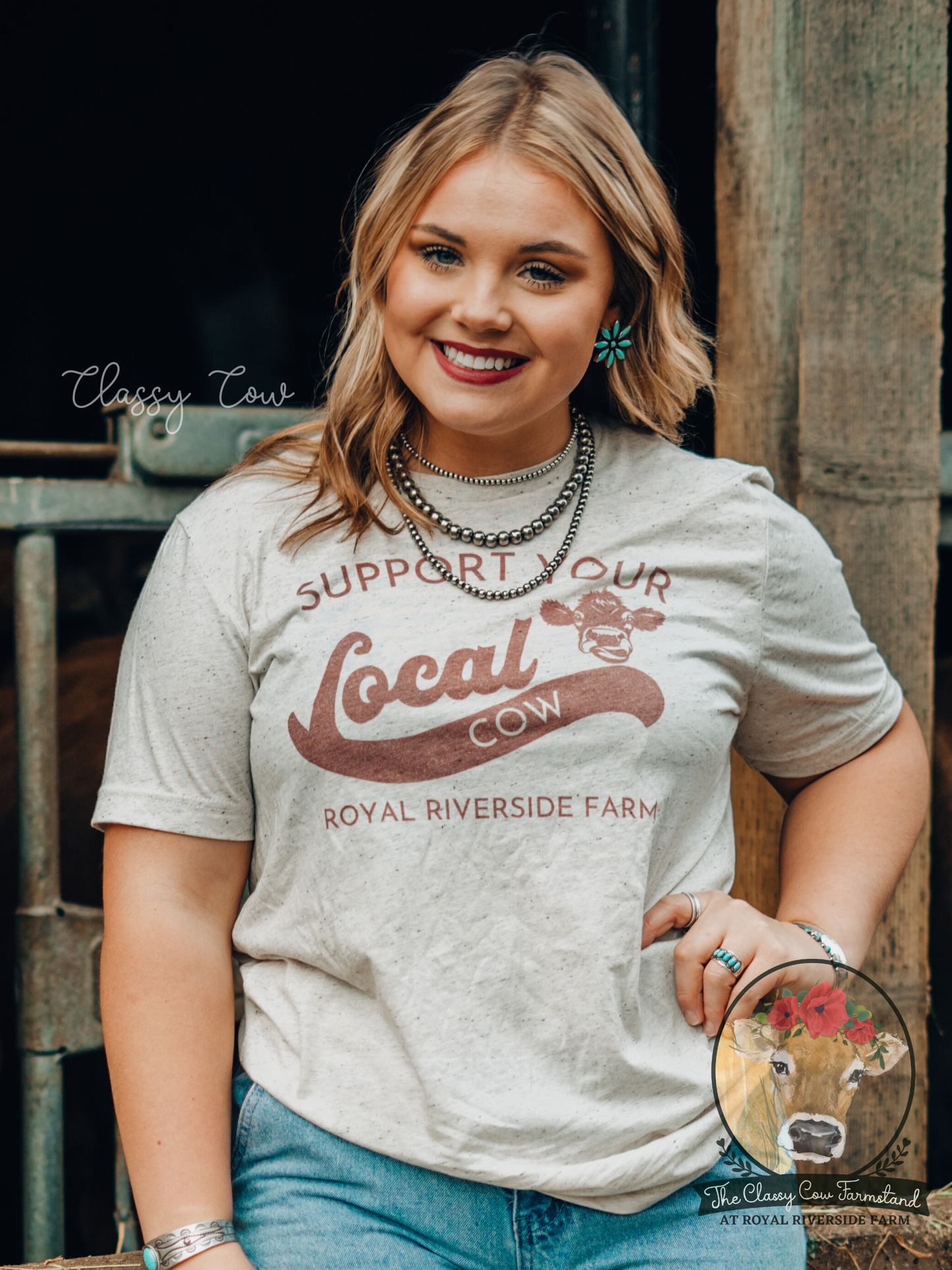 Support Your Local Cow T-Shirt