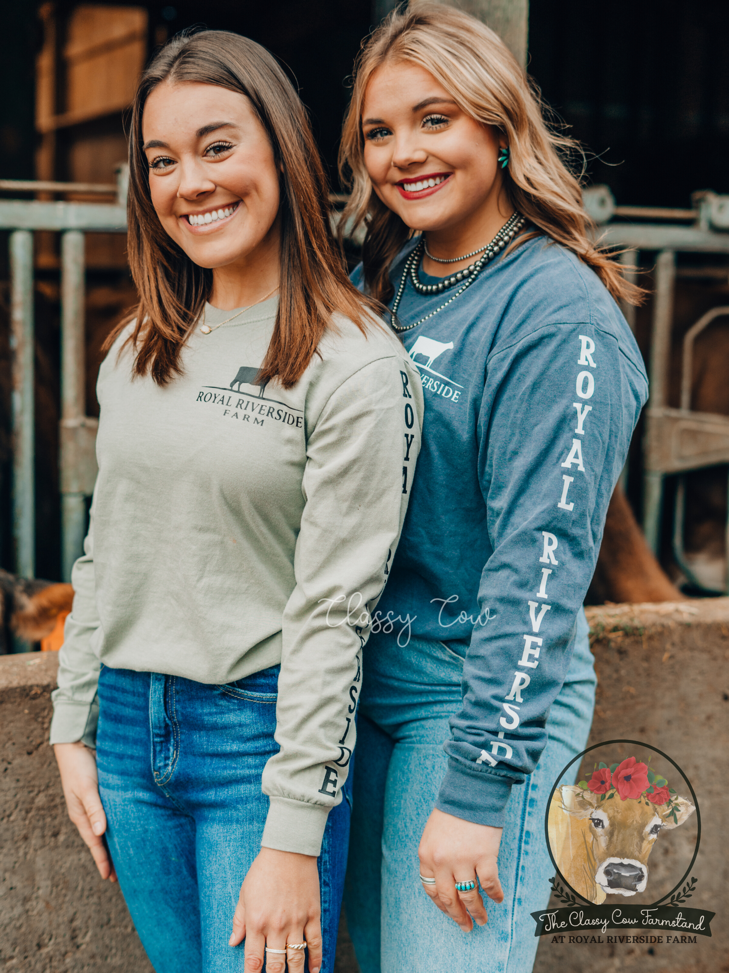 Royal Riverside Logo Long Sleeve T-Shirt