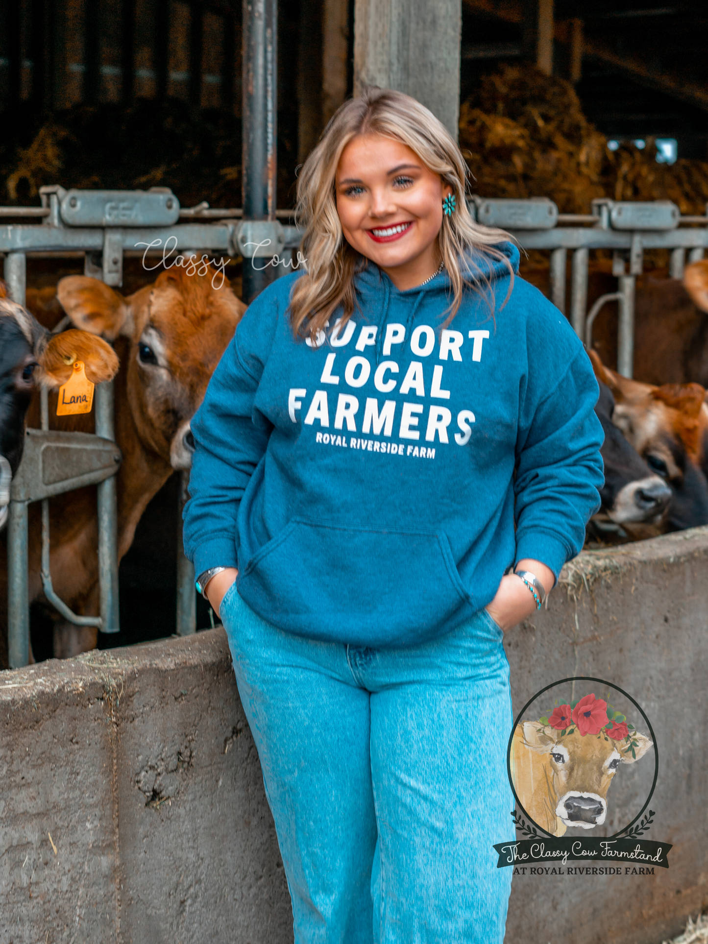 Support Local Farmers Hoodie