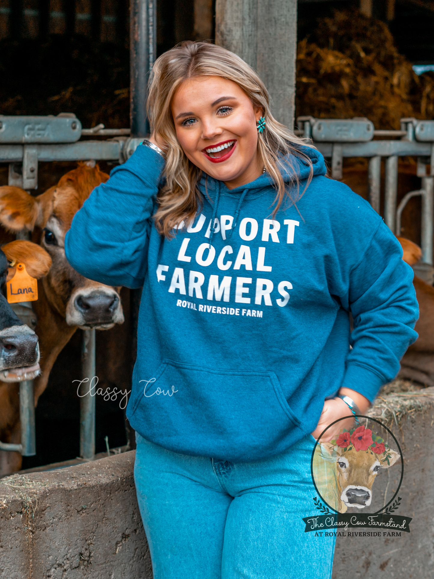 Support Local Farmers Hoodie